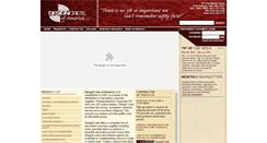 Desktop Screenshot of designcreteofamerica.com